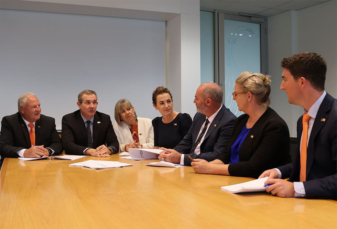 The Country Liberal Party Parliamentary Team
